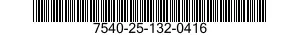 7540-25-132-0416  7540251320416 251320416
