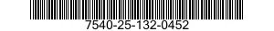 7540-25-132-0452  7540251320452 251320452