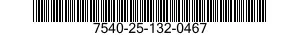 7540-25-132-0467  7540251320467 251320467