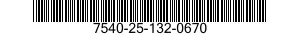 7540-25-132-0670  7540251320670 251320670