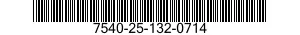 7540-25-132-0714  7540251320714 251320714