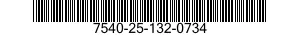 7540-25-132-0734  7540251320734 251320734