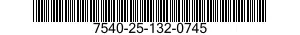 7540-25-132-0745  7540251320745 251320745