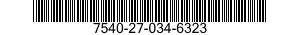 7540-27-034-6323 FORM,PRINTED 7540270346323 270346323
