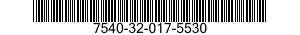 7540-32-017-5530 FORM,PRINTED 7540320175530 320175530