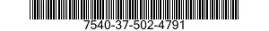 7540-37-502-4791  7540375024791 375024791