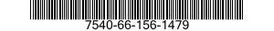 7540-66-156-1479 FORM,PRINTED 7540661561479 661561479