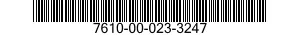 7610-00-023-3247  7610000233247 000233247