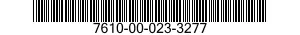 7610-00-023-3277  7610000233277 000233277