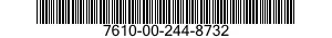 7610-00-244-8732  7610002448732 002448732