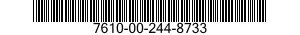 7610-00-244-8733  7610002448733 002448733