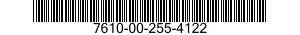 7610-00-255-4122  7610002554122 002554122