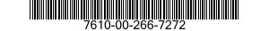 7610-00-266-7272  7610002667272 002667272