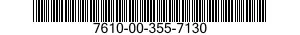 7610-00-355-7130  7610003557130 003557130