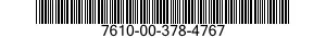 7610-00-378-4767  7610003784767 003784767
