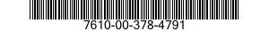 7610-00-378-4791  7610003784791 003784791