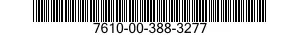 7610-00-388-3277  7610003883277 003883277