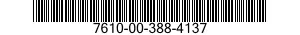 7610-00-388-4137  7610003884137 003884137