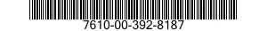 7610-00-392-8187  7610003928187 003928187
