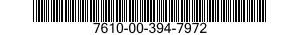 7610-00-394-7972  7610003947972 003947972