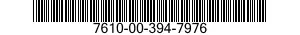 7610-00-394-7976  7610003947976 003947976
