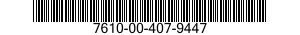 7610-00-407-9447  7610004079447 004079447