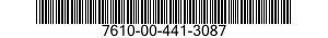 7610-00-441-3087  7610004413087 004413087