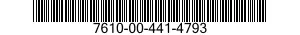 7610-00-441-4793  7610004414793 004414793