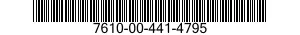 7610-00-441-4795  7610004414795 004414795