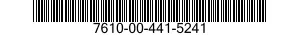 7610-00-441-5241  7610004415241 004415241