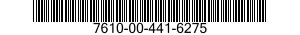7610-00-441-6275  7610004416275 004416275