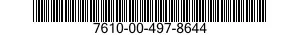 7610-00-497-8644  7610004978644 004978644