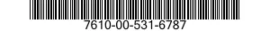 7610-00-531-6787  7610005316787 005316787