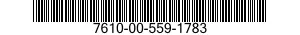 7610-00-559-1783  7610005591783 005591783