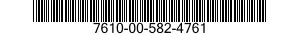 7610-00-582-4761  7610005824761 005824761