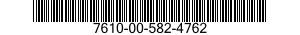 7610-00-582-4762  7610005824762 005824762