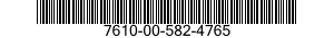 7610-00-582-4765  7610005824765 005824765