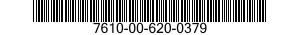 7610-00-620-0379  7610006200379 006200379