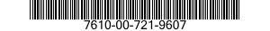 7610-00-721-9607  7610007219607 007219607