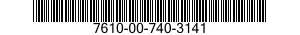 7610-00-740-3141  7610007403141 007403141
