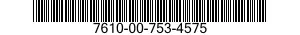 7610-00-753-4575  7610007534575 007534575