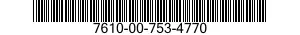 7610-00-753-4770  7610007534770 007534770