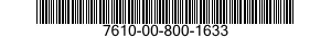 7610-00-800-1633  7610008001633 008001633
