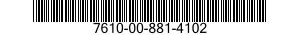 7610-00-881-4102  7610008814102 008814102