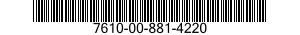 7610-00-881-4220  7610008814220 008814220