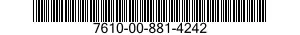 7610-00-881-4242  7610008814242 008814242