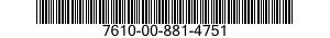 7610-00-881-4751  7610008814751 008814751