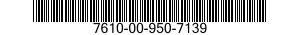 7610-00-950-7139  7610009507139 009507139
