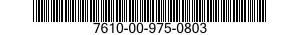 7610-00-975-0803  7610009750803 009750803
