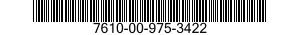 7610-00-975-3422  7610009753422 009753422